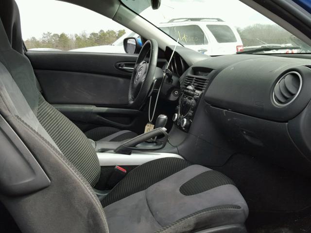 JM1FE17NX50143631 - 2005 MAZDA RX8 ლურჯი ფოტო 5