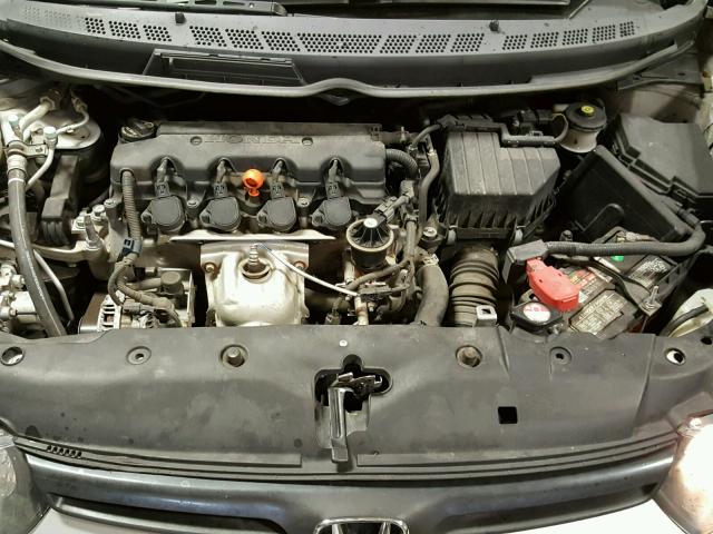 2HGFG12828H563123 - 2008 HONDA CIVIC EX Gümüş foto 7