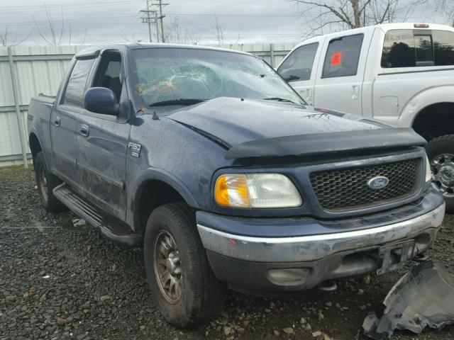 1FTRW08L43KB26021 - 2003 FORD F150 SUPER BLUE photo 1