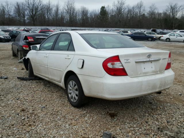4T1BE32K24U273932 - 2004 TOYOTA CAMRY LE WHITE photo 3