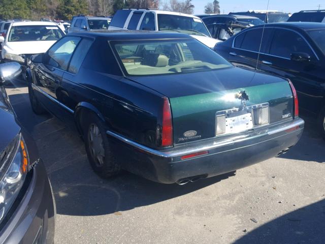 1G6EL12Y6YU168397 - 2000 CADILLAC ELDORADO E GREEN photo 3