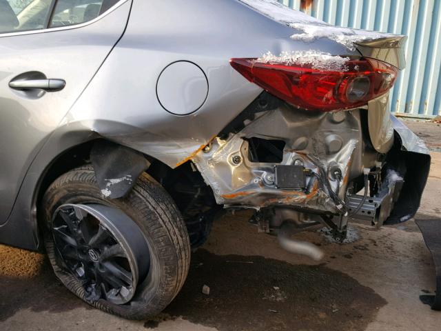 3MZBM1V71FM144622 - 2015 MAZDA 3 SILVER photo 9