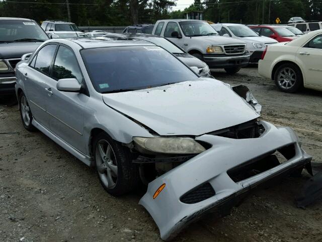 1YVHP80D945N07496 - 2004 MAZDA 6 S SILVER photo 1