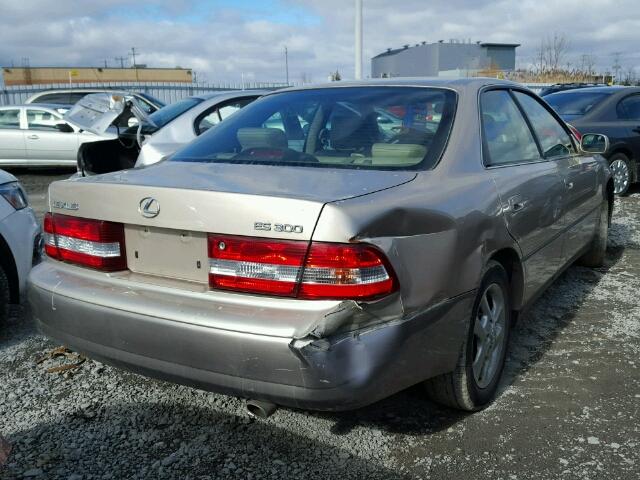 JT8BF28G4Y0238318 - 2000 LEXUS ES 300 GOLD photo 4