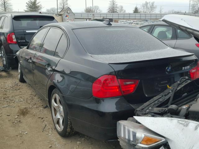 WBAPL335X9A406192 - 2009 BMW 335 XI BLACK photo 3