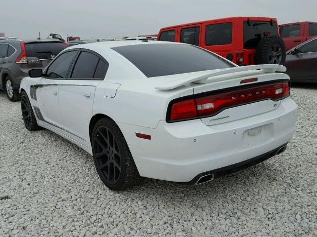 2B3CL5CT9BH571798 - 2011 DODGE CHARGER R/ WHITE photo 3