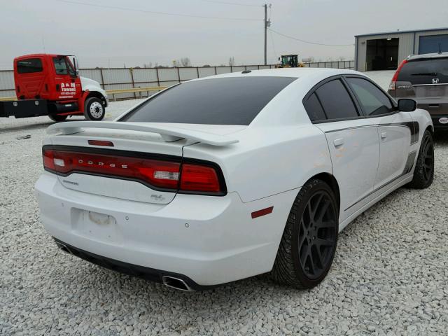 2B3CL5CT9BH571798 - 2011 DODGE CHARGER R/ WHITE photo 4