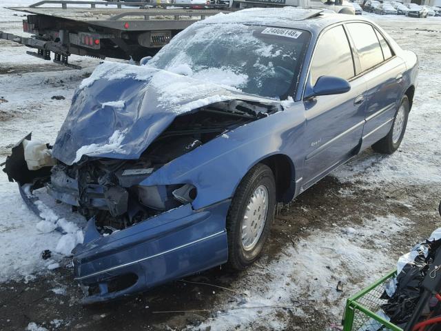 2G4WB52K0W1412766 - 1998 BUICK REGAL LS BLUE photo 2