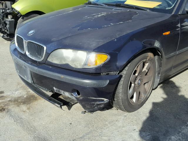 WBAET37402NG82200 - 2002 BMW 325 I BLUE photo 9