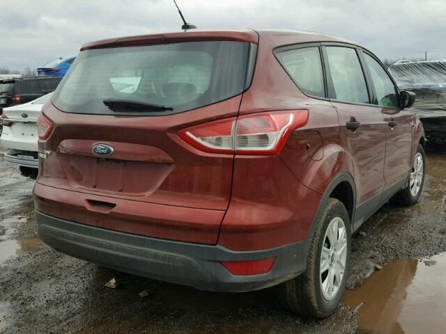 1FMCU0F70EUD49774 - 2014 FORD ESCAPE S ORANGE photo 4