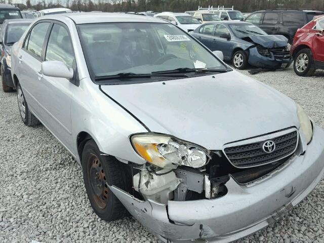 1NXBR32E57Z897193 - 2007 TOYOTA COROLLA CE SILVER photo 1