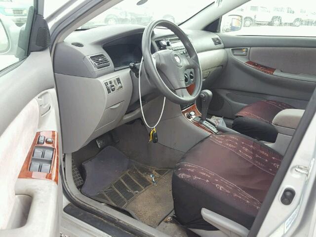 1NXBR32E57Z897193 - 2007 TOYOTA COROLLA CE SILVER photo 9