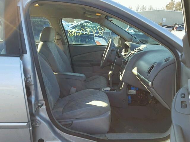1G1ZT54895F178563 - 2005 CHEVROLET MALIBU LS SILVER photo 5