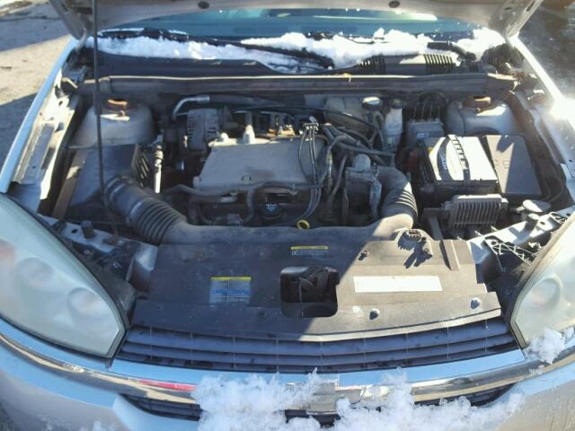 1G1ZT54895F178563 - 2005 CHEVROLET MALIBU LS SILVER photo 7