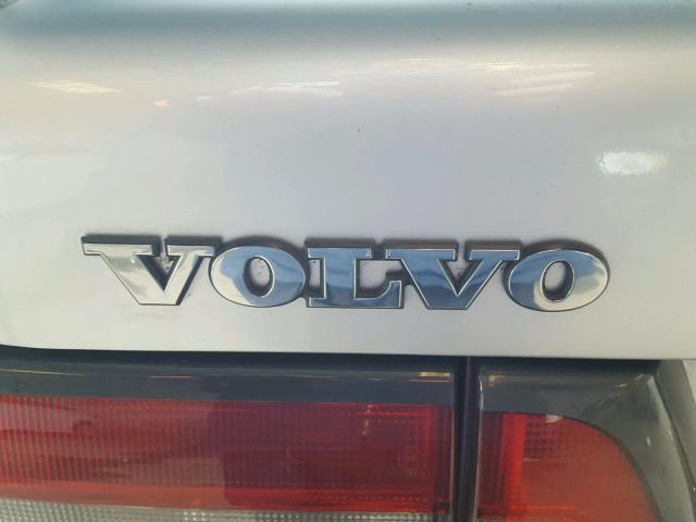 YV1LS572XV2408393 - 1997 VOLVO 850 T5 SILVER photo 9