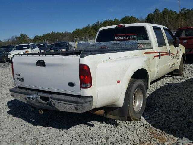 1FTWW32P03EC52682 - 2003 FORD F350 SUPER WHITE photo 4