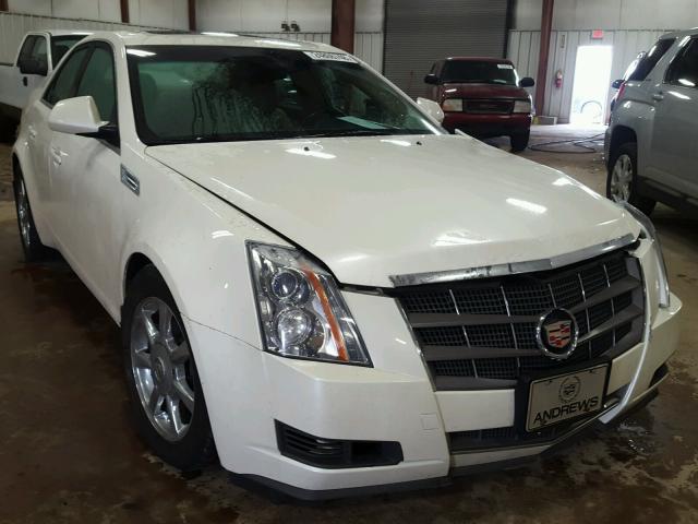 1G6DG577280201393 - 2008 CADILLAC CTS WHITE photo 1