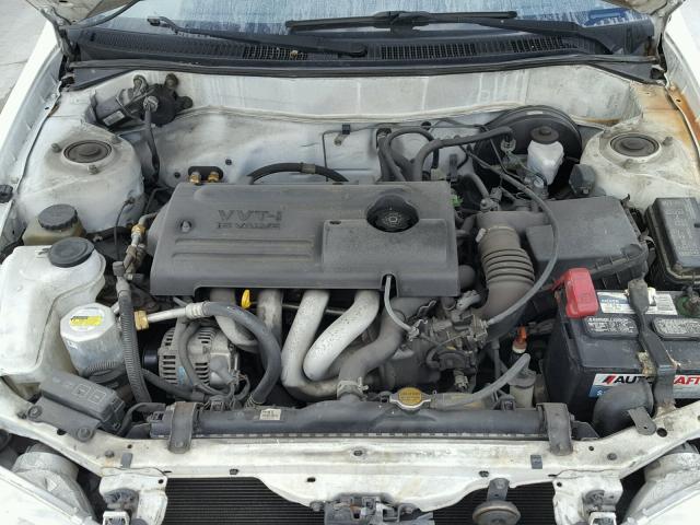 1Y1SK52852Z424786 - 2002 CHEVROLET GEO PRIZM WHITE photo 7