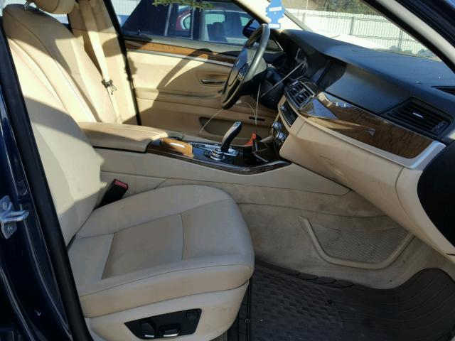 WBAXH5C5XDDW15257 - 2013 BMW 528 XI BLUE photo 5