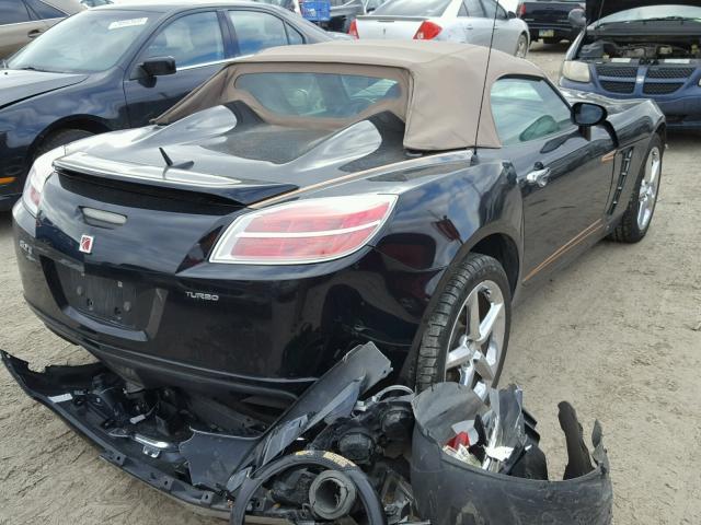 1G8MG35XX7Y142172 - 2007 SATURN SKY REDLIN BLACK photo 4