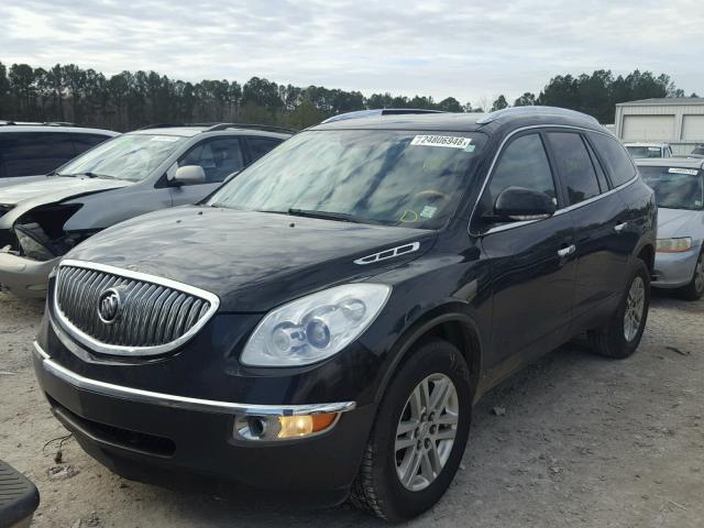 5GAER13758J282699 - 2008 BUICK ENCLAVE CX BLACK photo 2