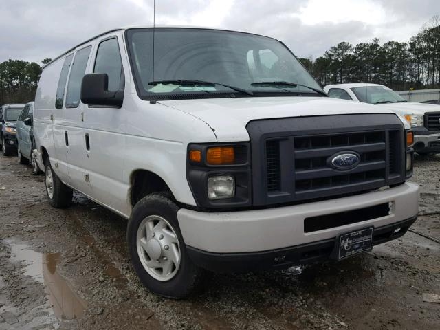 1FTNE1EWXDDA41311 - 2013 FORD ECONOLINE WHITE photo 1