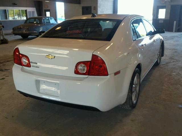1G1ZA5EU7CF212613 - 2012 CHEVROLET MALIBU LS თეთრი ფოტო 4