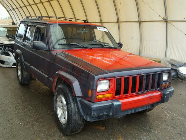 1J4FT48S2YL223157 - 2000 JEEP CHEROKEE S BLACK photo 1