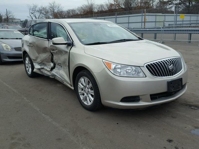 1G4GA5E30DF224556 - 2013 BUICK LACROSSE BEIGE photo 1