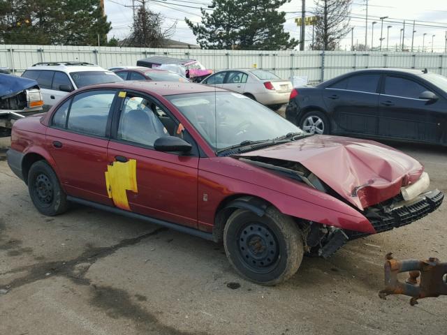 1G8ZH5289TZ271505 - 1996 SATURN SL1 MAROON photo 1