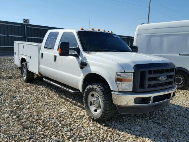 1FDSW35R28EC55999 - 2008 FORD F350 SRW S WHITE photo 1