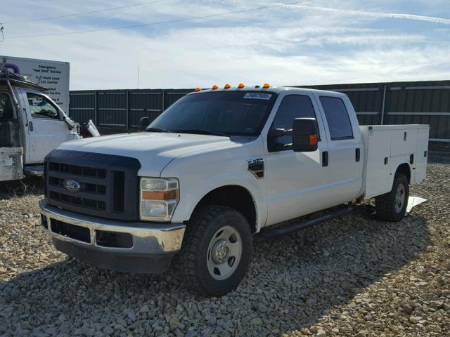 1FDSW35R28EC55999 - 2008 FORD F350 SRW S WHITE photo 2