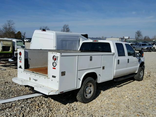 1FDSW35R28EC55999 - 2008 FORD F350 SRW S WHITE photo 4