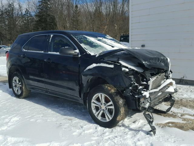 2GNALBEK8G1136934 - 2016 CHEVROLET EQUINOX LS BLACK photo 1