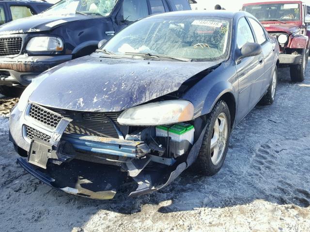 1B3EL46J55N562640 - 2005 DODGE STRATUS SX BLUE photo 2