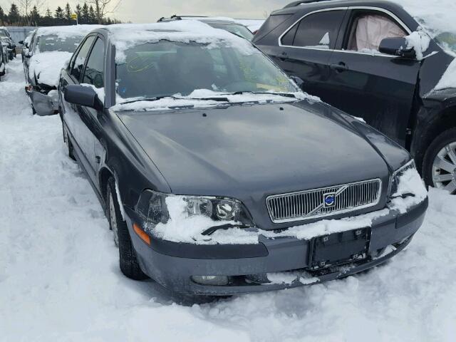 YV1VS29522F814168 - 2002 VOLVO S40 1.9T GRAY photo 1