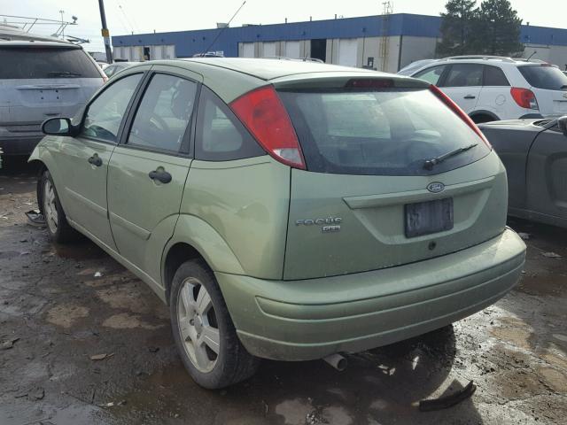 1FAFP37N57W113416 - 2007 FORD FOCUS ZX5 GREEN photo 3