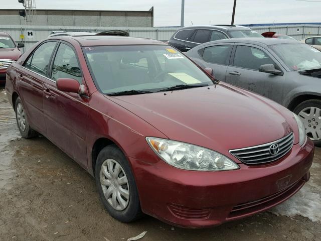 4T1BE32K55U434131 - 2005 TOYOTA CAMRY LE MAROON photo 1