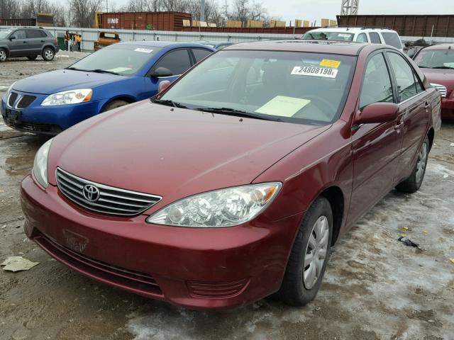 4T1BE32K55U434131 - 2005 TOYOTA CAMRY LE MAROON photo 2