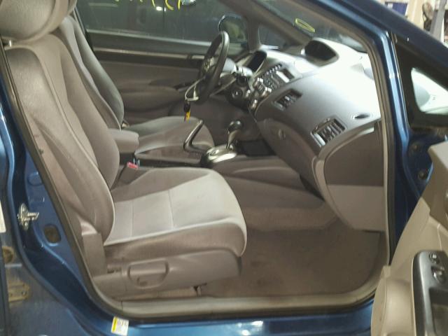 1HGFA16896L144133 - 2006 HONDA CIVIC EX ლურჯი ფოტო 5