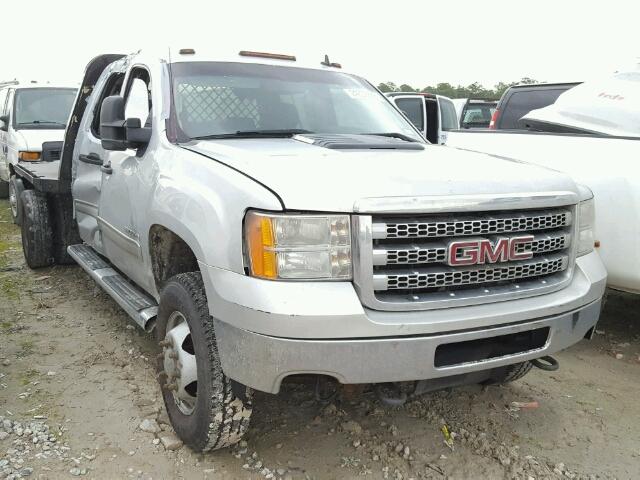 1GT423C80DF193901 - 2013 GMC SIERRA K35 SILVER photo 1