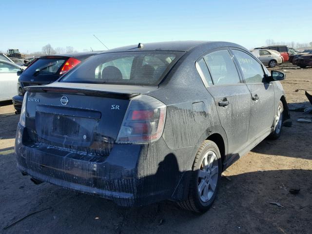 3N1AB6AP8CL647124 - 2012 NISSAN SENTRA 2.0 BLACK photo 4