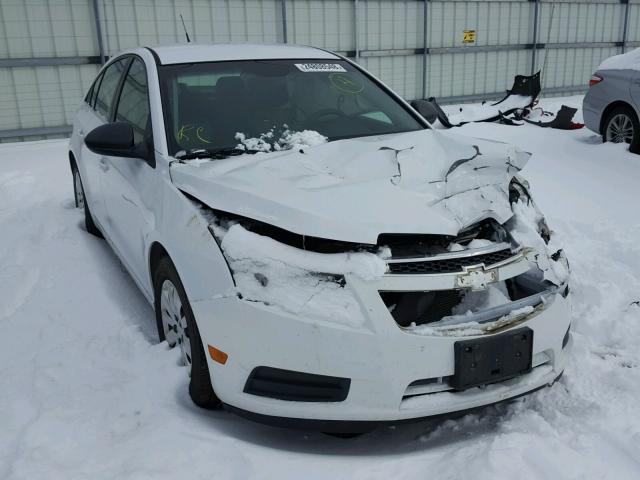 1G1PC5SH2B7151172 - 2011 CHEVROLET CRUZE LS WHITE photo 1