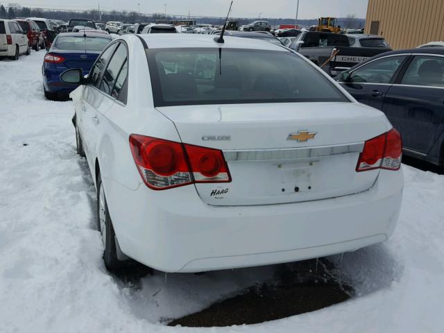 1G1PC5SH2B7151172 - 2011 CHEVROLET CRUZE LS WHITE photo 3