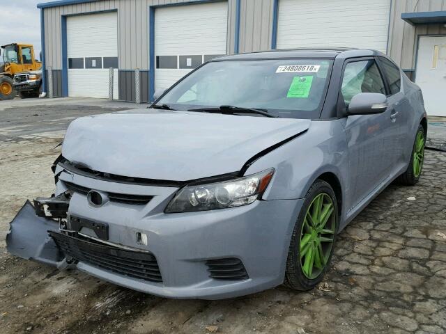 JTKJF5C7XC3029915 - 2012 TOYOTA SCION TC GRAY photo 2