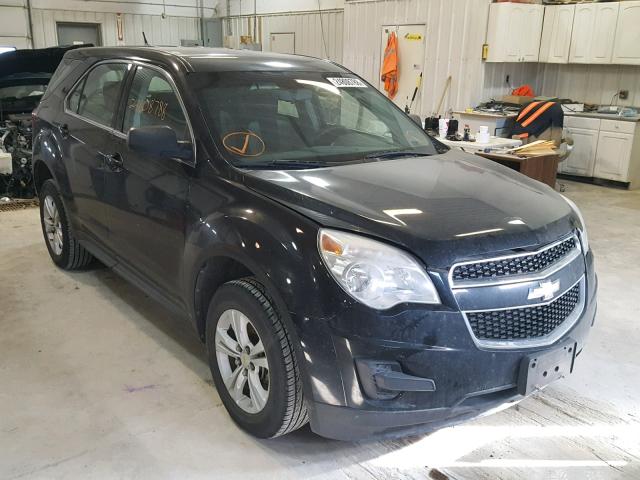 2CNALBEW2A6298589 - 2010 CHEVROLET EQUINOX LS BLACK photo 1