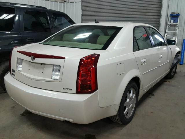 1G6DP577870125788 - 2007 CADILLAC CTS HI FEA WHITE photo 4