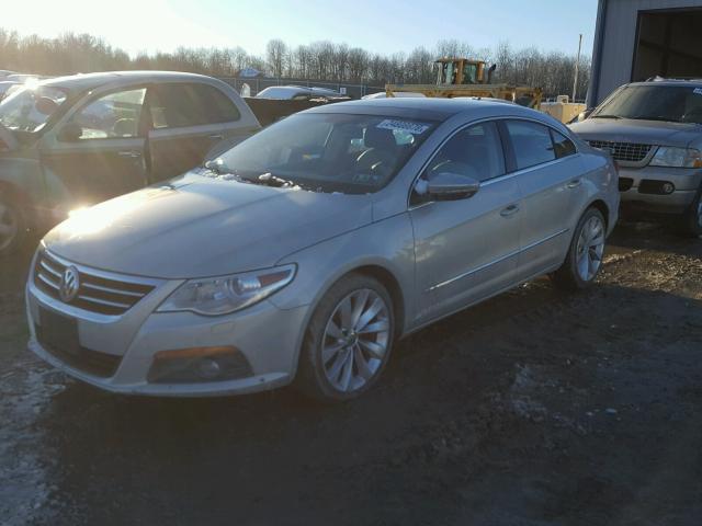 WVWEU73C49E537950 - 2009 VOLKSWAGEN CC SILVER photo 2