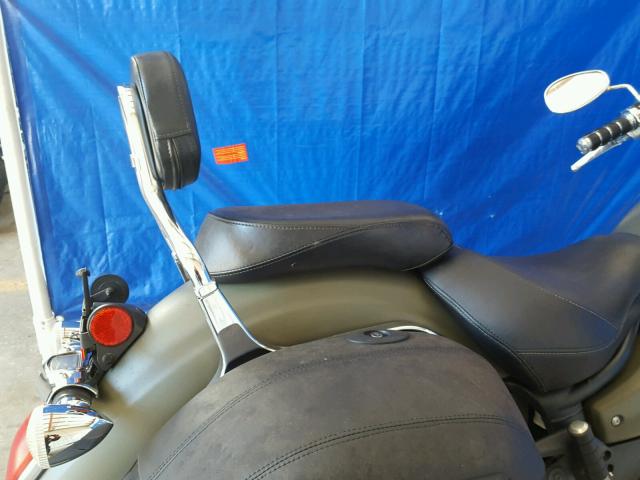 JYAVP25E89A008206 - 2009 YAMAHA XVS1300 CT GREEN photo 6