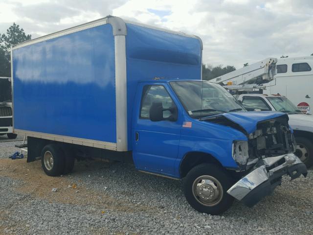 1FDXE4FS5BDA96859 - 2011 FORD ECONOLINE BLUE photo 1